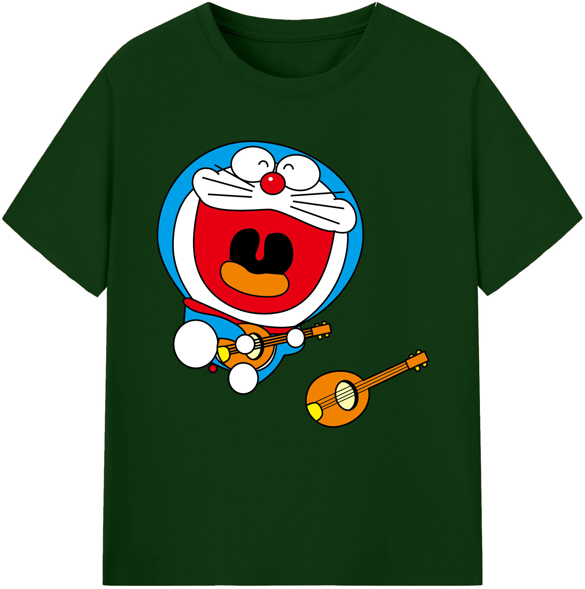 （画像用） ドラえもん Doraemon 綿100％半袖Tシャツ（フロントプリント）
